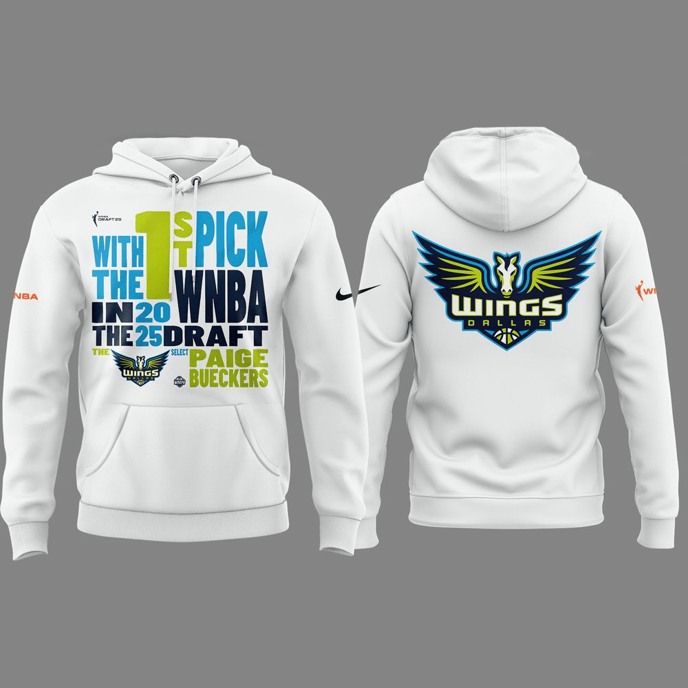 Dallas Wings WNBA Paige Bueckers Hoodie