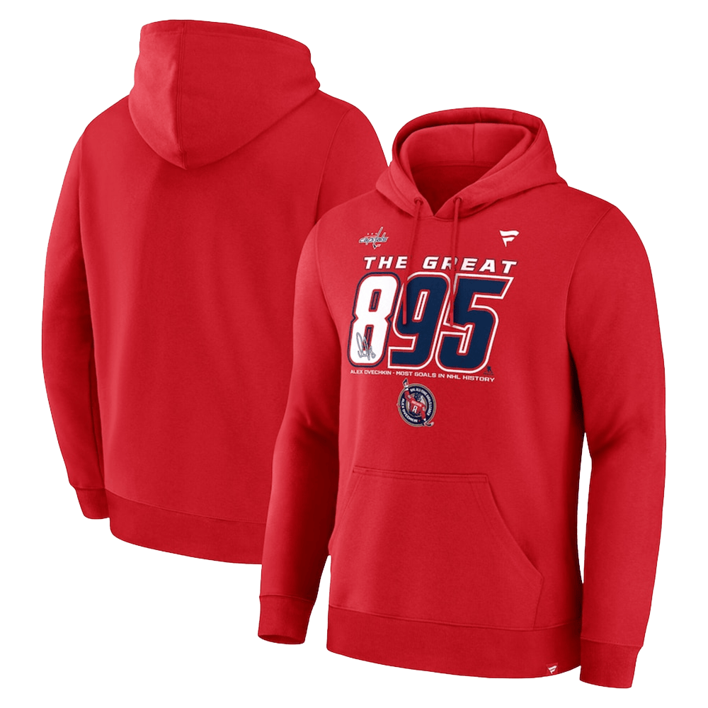 Alexander Ovechkin 895 Hoodie Washington Capitals Ovechkin Merch Dad Gifts For FatherS Day 2025