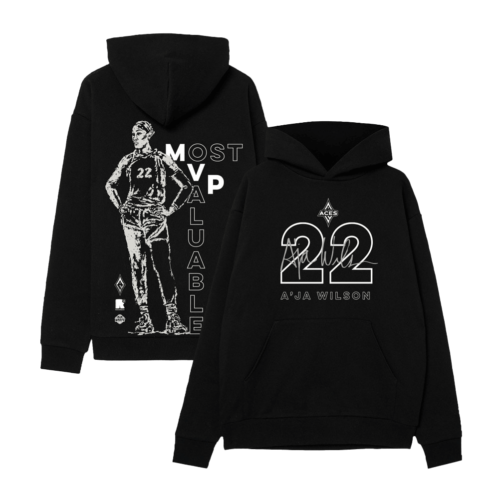 AJa Wilson Hoodie Las Vegas Aces WNBA Slam Cover Hoodie Gifts For Basketball Fan