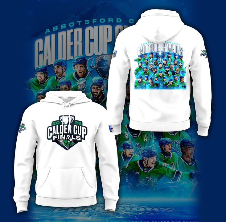 Abbotsford Calder Cup Champions 2025 Hoodie