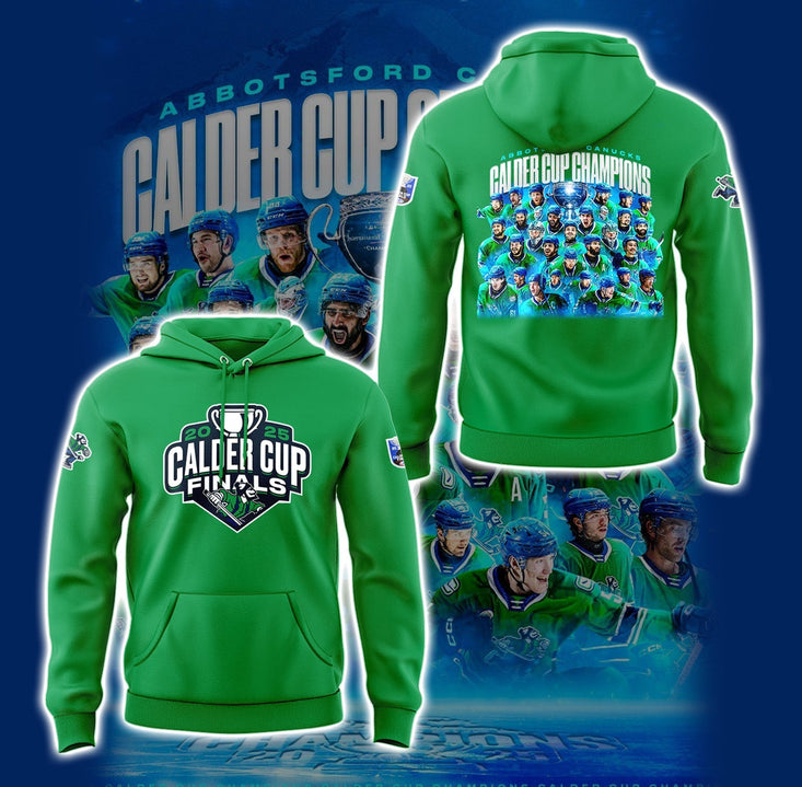 Abbotsford Calder Cup Champions 2025 Hoodie