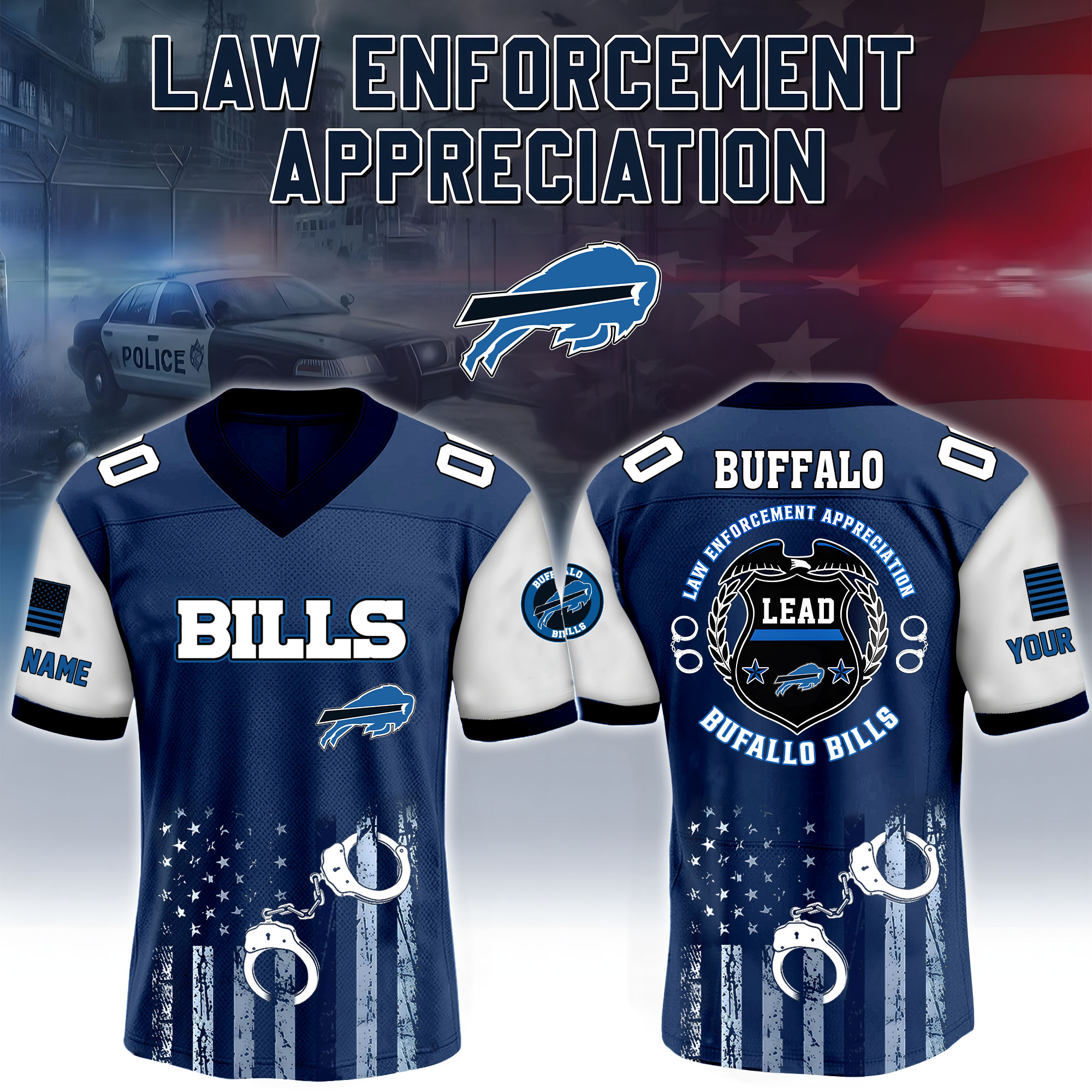 Buffalo Bills X Law Enforcement Appreciation Jersey