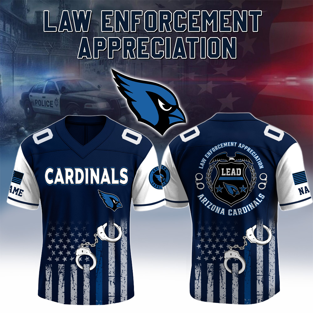 Arizona Cardinals X Law Enforcement Appreciation Jersey