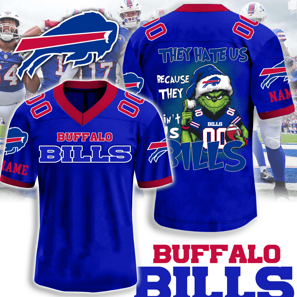 Buffalo Bills X Grinch Game Day 49Ers Football Jersey