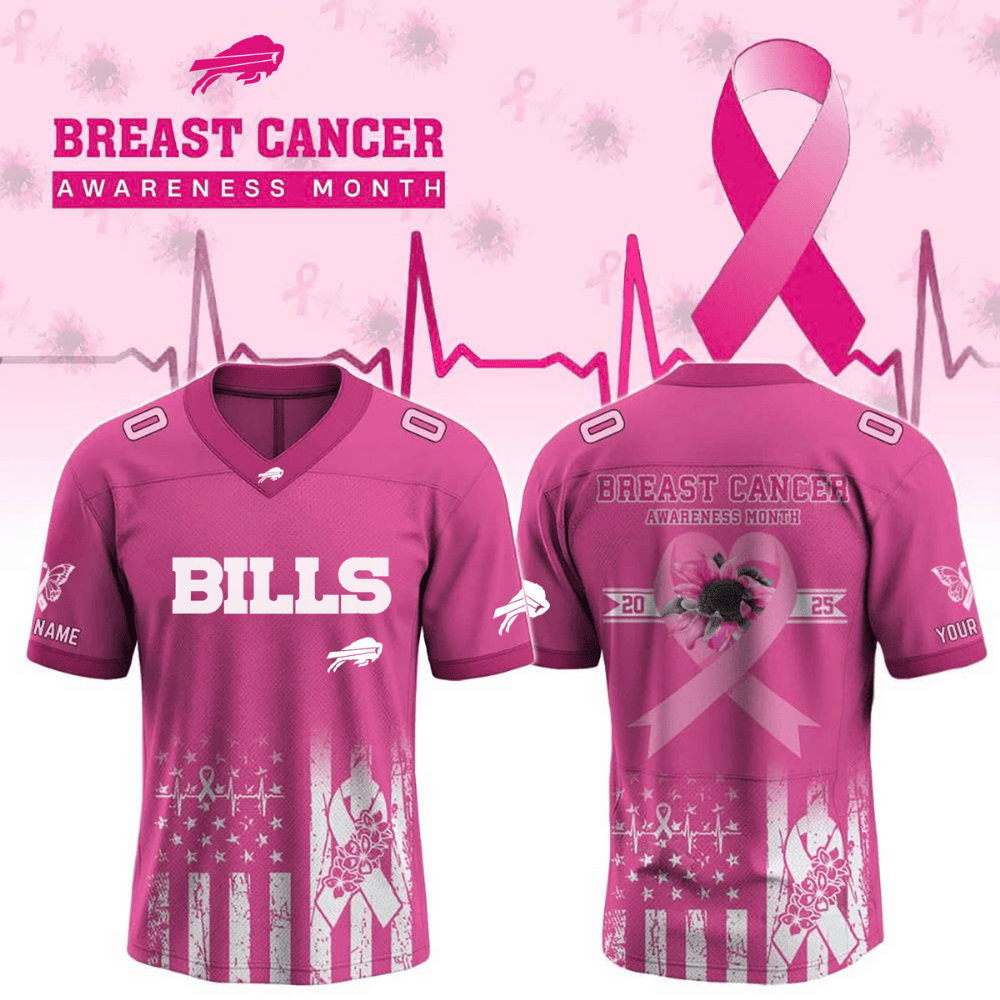 Buffalo Bills X Breast Cancer Awareness Month Jersey