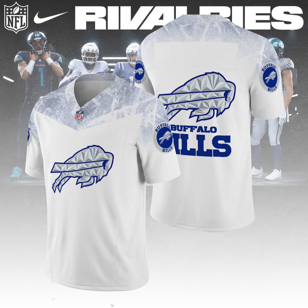 Buffalo Bills Rivalries 2025 3D Football Jersey