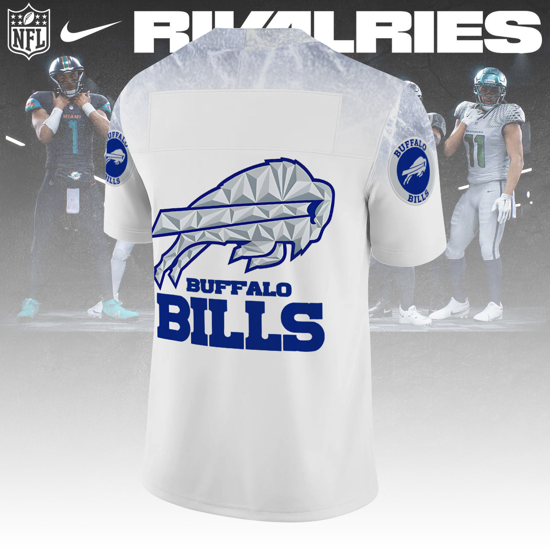 Buffalo Bills Rivalries 2025 3D Football Jersey - Image 3