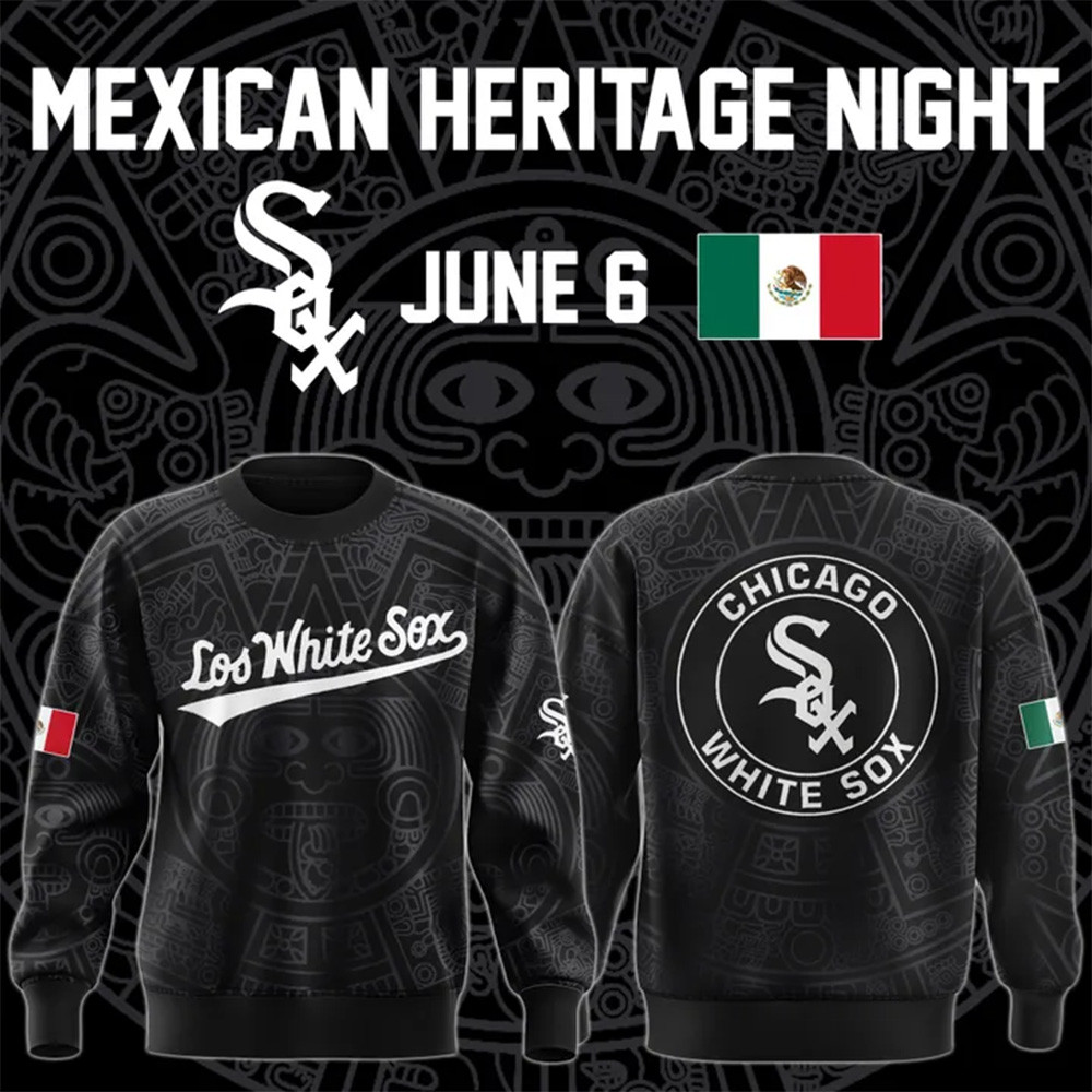 Special New Chicago White Sox Mexican Heritage Night Sweatshirt Baseball Themed Gifts