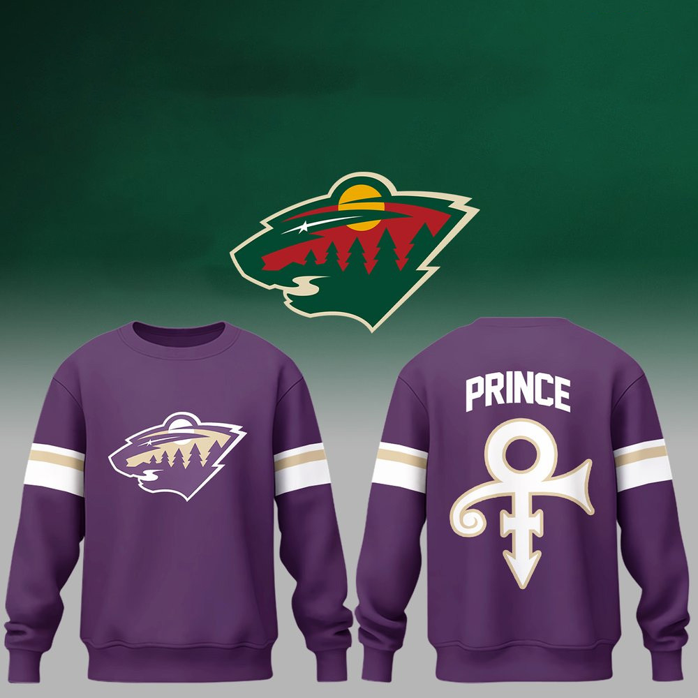 Minnesota Wild X Prince Night Sweatshirt