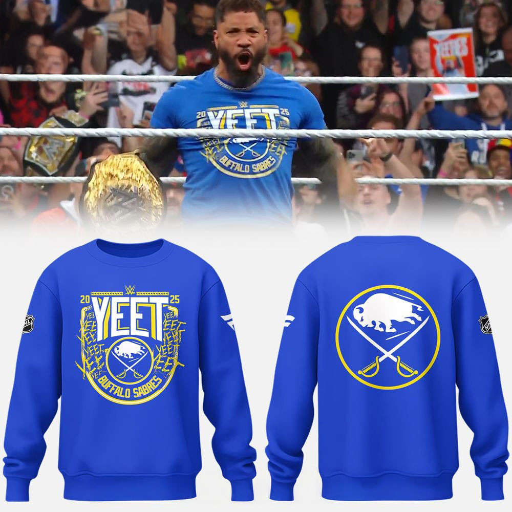 2025 Yeet X Buffalo Sabres Limited Edition Sweatshirt