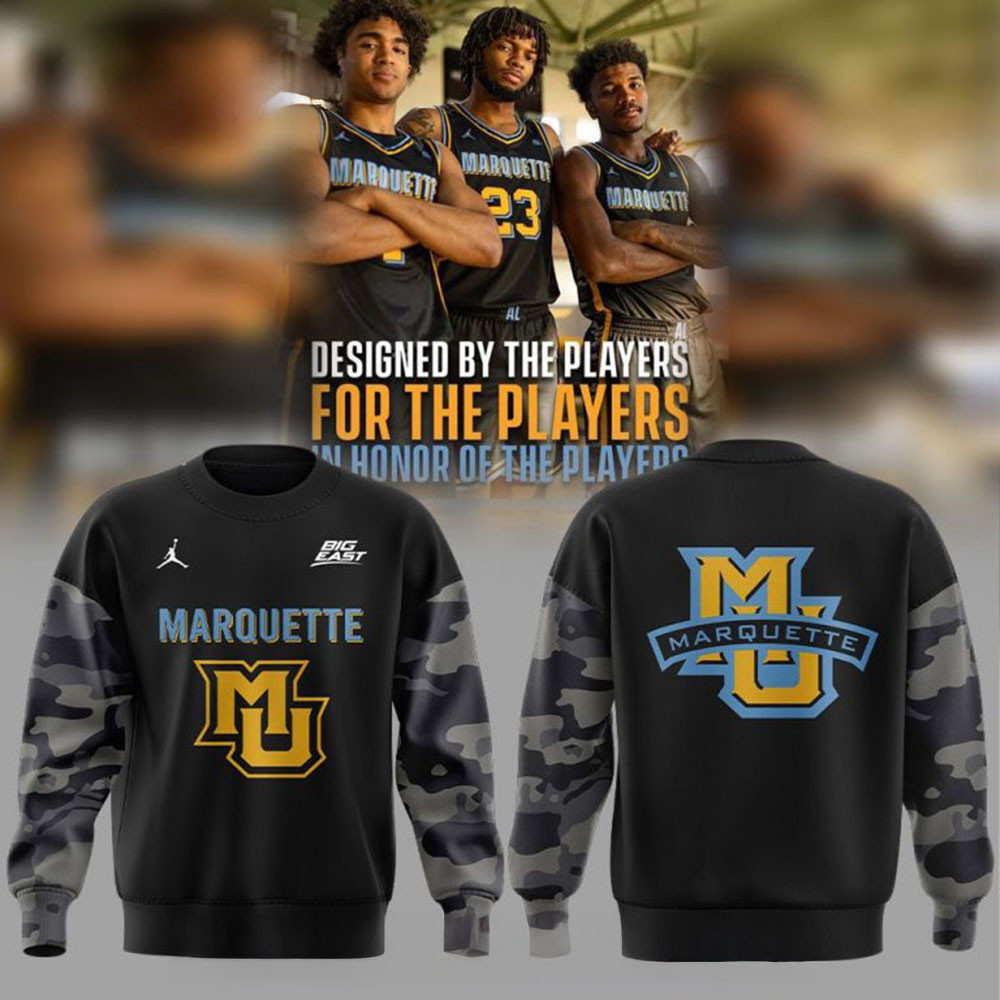Marquette Basketball Honoring History Uniform Sweatshirt Father In Law Gifts DadS Day