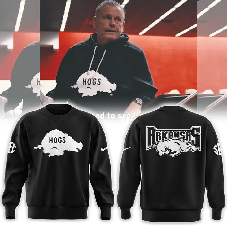 Arkansas Razorbacks Hogs Combo Sweatshirt