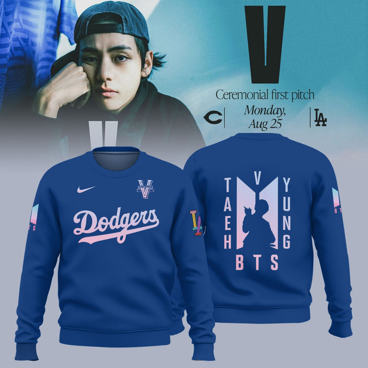 Los Angeles Dodgers X V Bts Sweatshirt