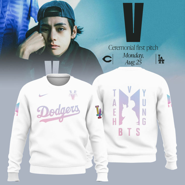 Los Angeles Dodgers X V Bts Sweatshirt