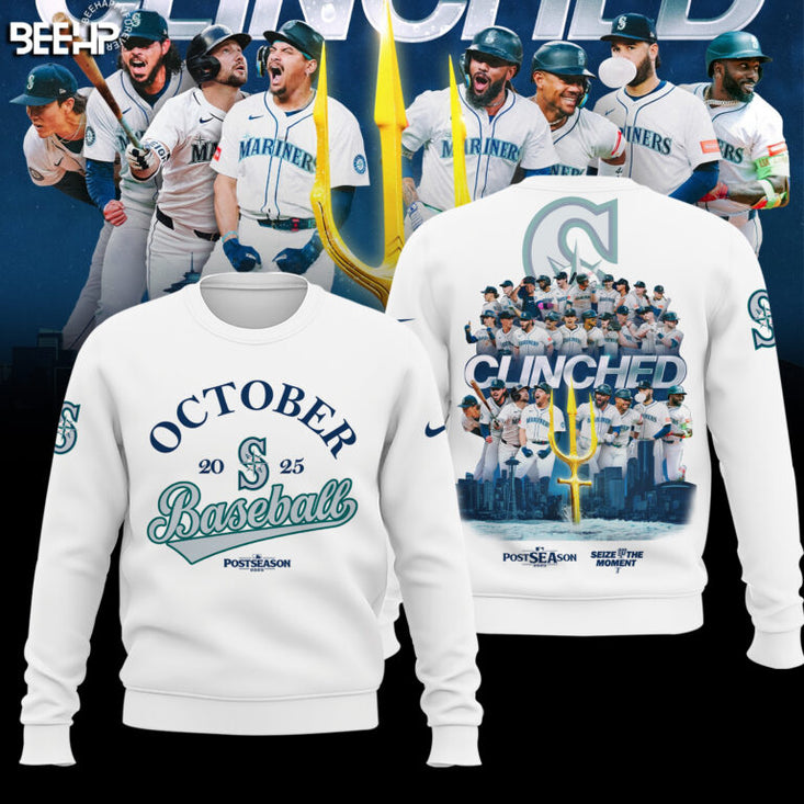 Seattle Mariners October 2025 Postseason Limited Edition Sweat Sweatshirt 