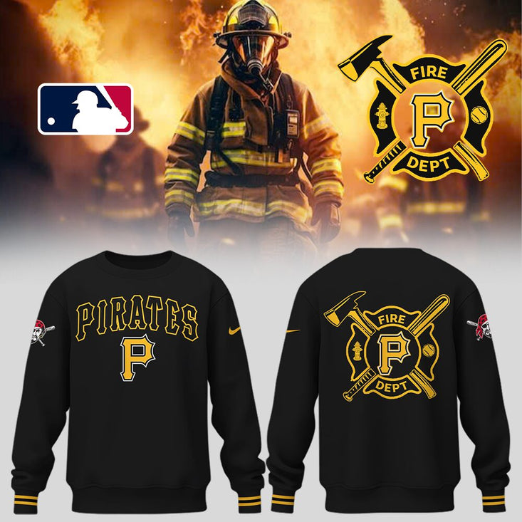 Pittsburgh Pirates X Firefighter Appreciation Night Sweatshirt