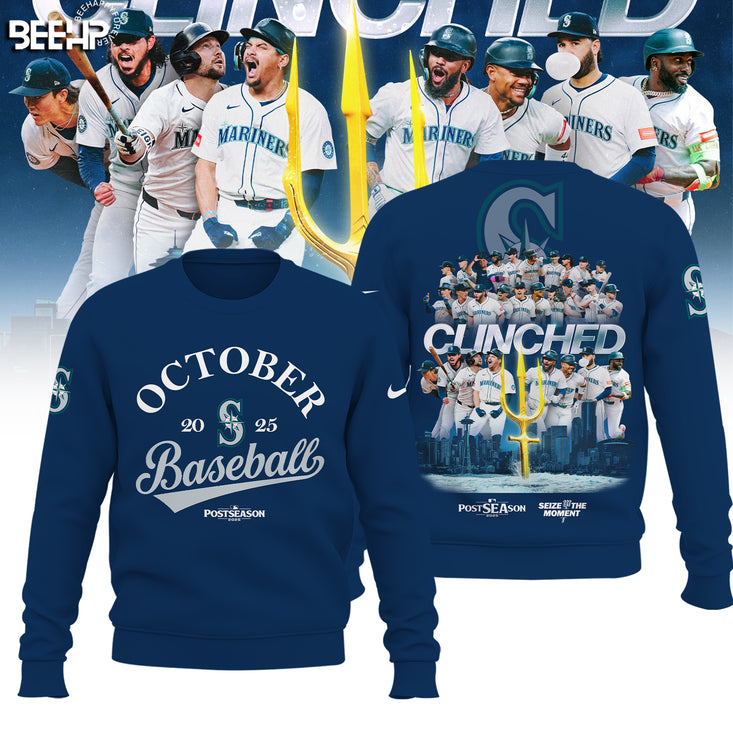 Seattle Mariners October 2025 Postseason Limited Edition Sweat Sweatshirt 