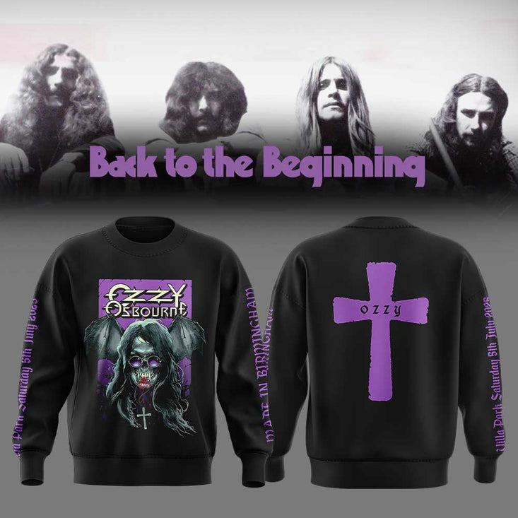 Back To The Beginning Ozzy Osbourne Sweatshirt