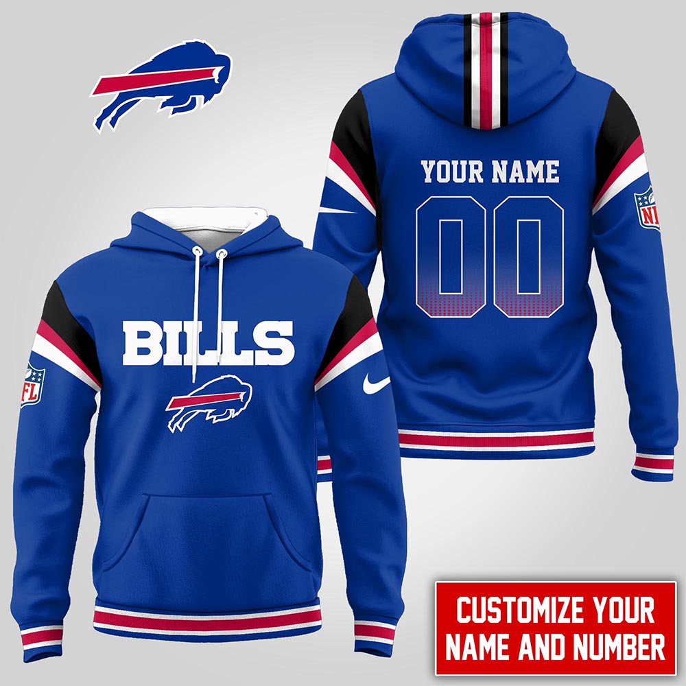 Buffalo Bills  Premium NFL Customized Hoodie Men