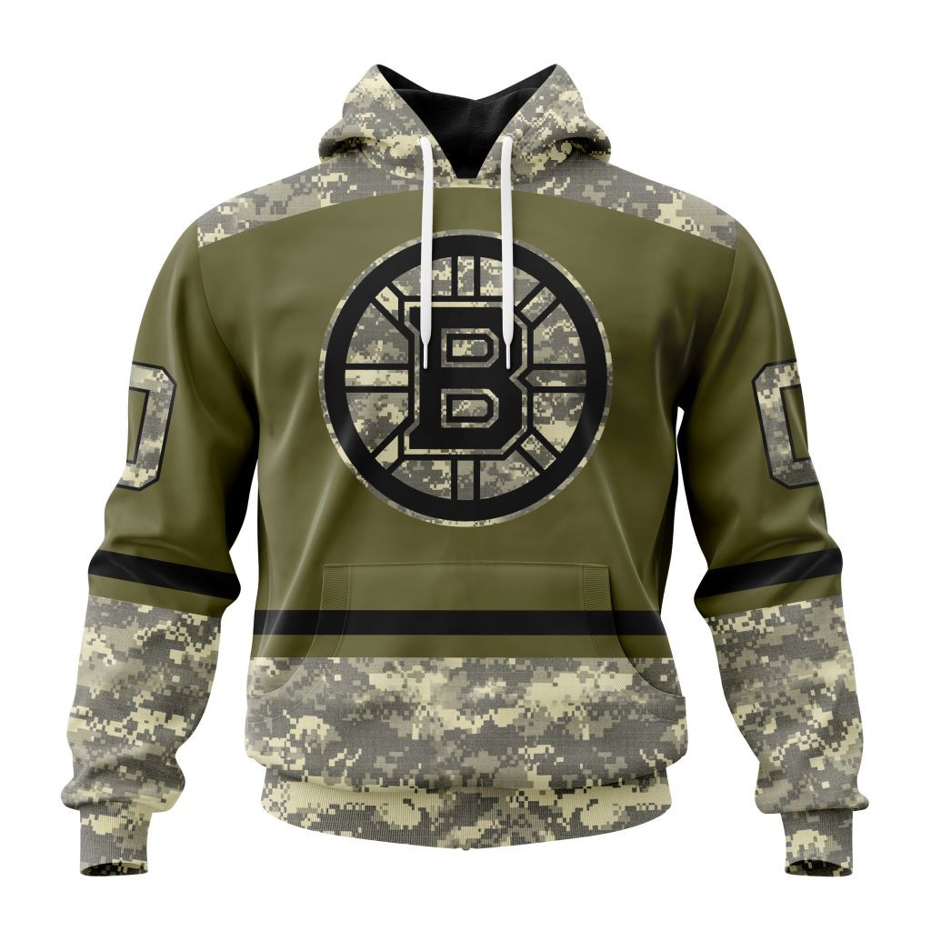 Boston Bruins Special Military Appreciation Hoodie For Men