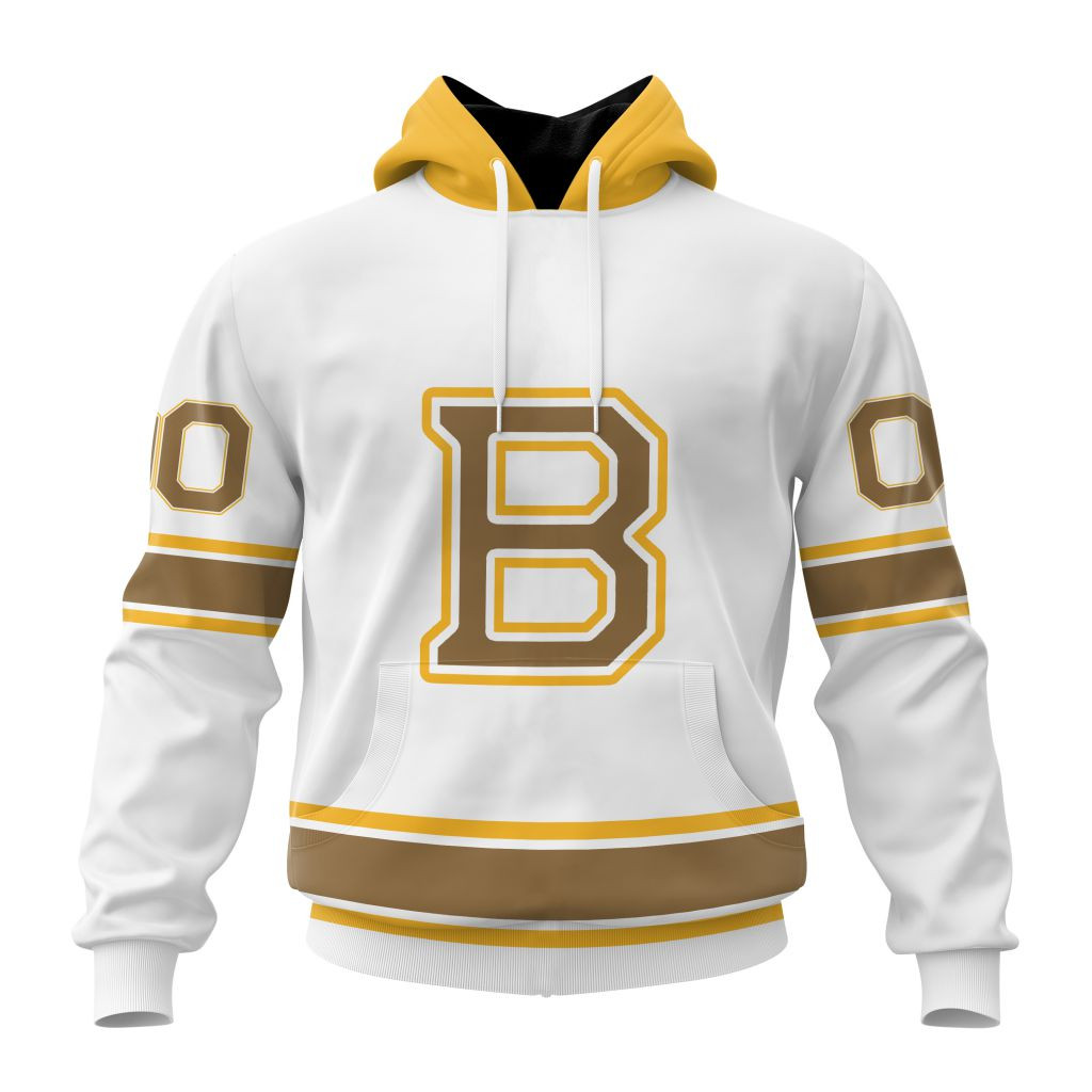 Boston Bruins Special Whiteout Hoodie For Men