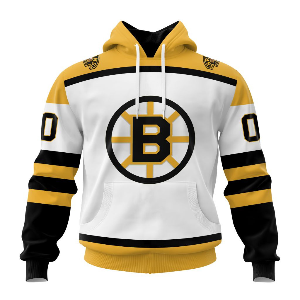 Boston Bruins Special Throwback Hoodie 