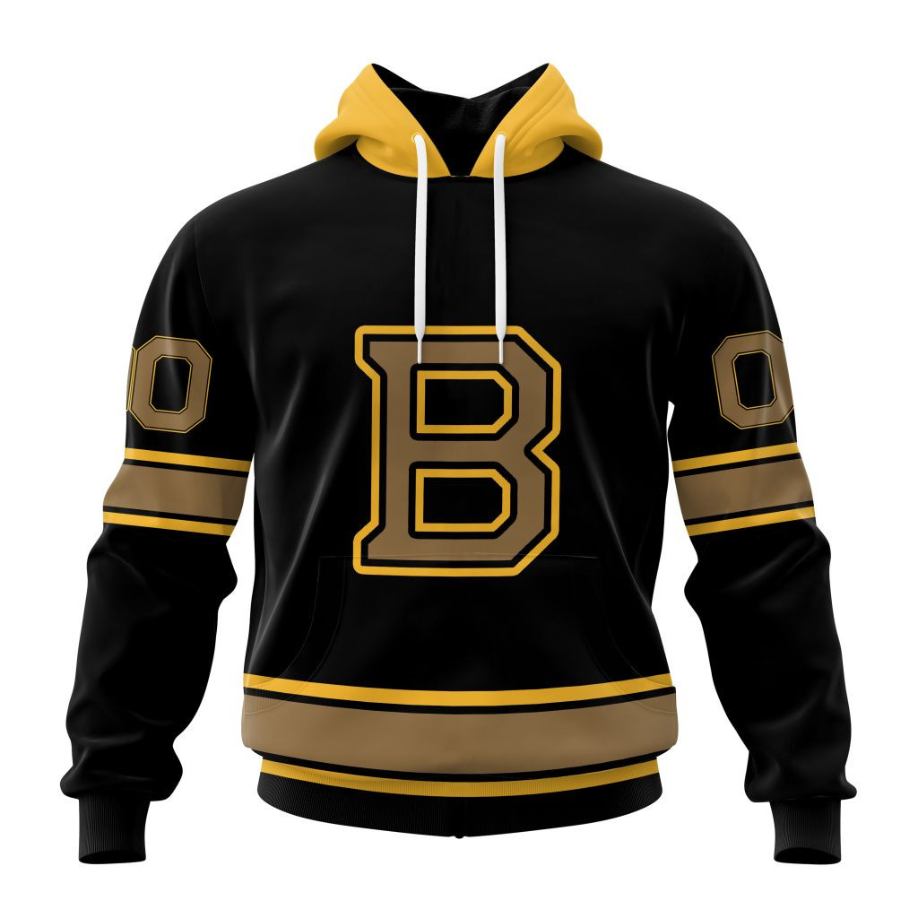 Boston Bruins Special Blackout Hoodie For Men
