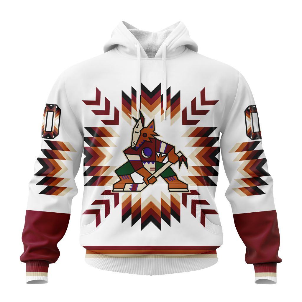 Arizona Coyotes Special Design With Native Pattern Hoodie 