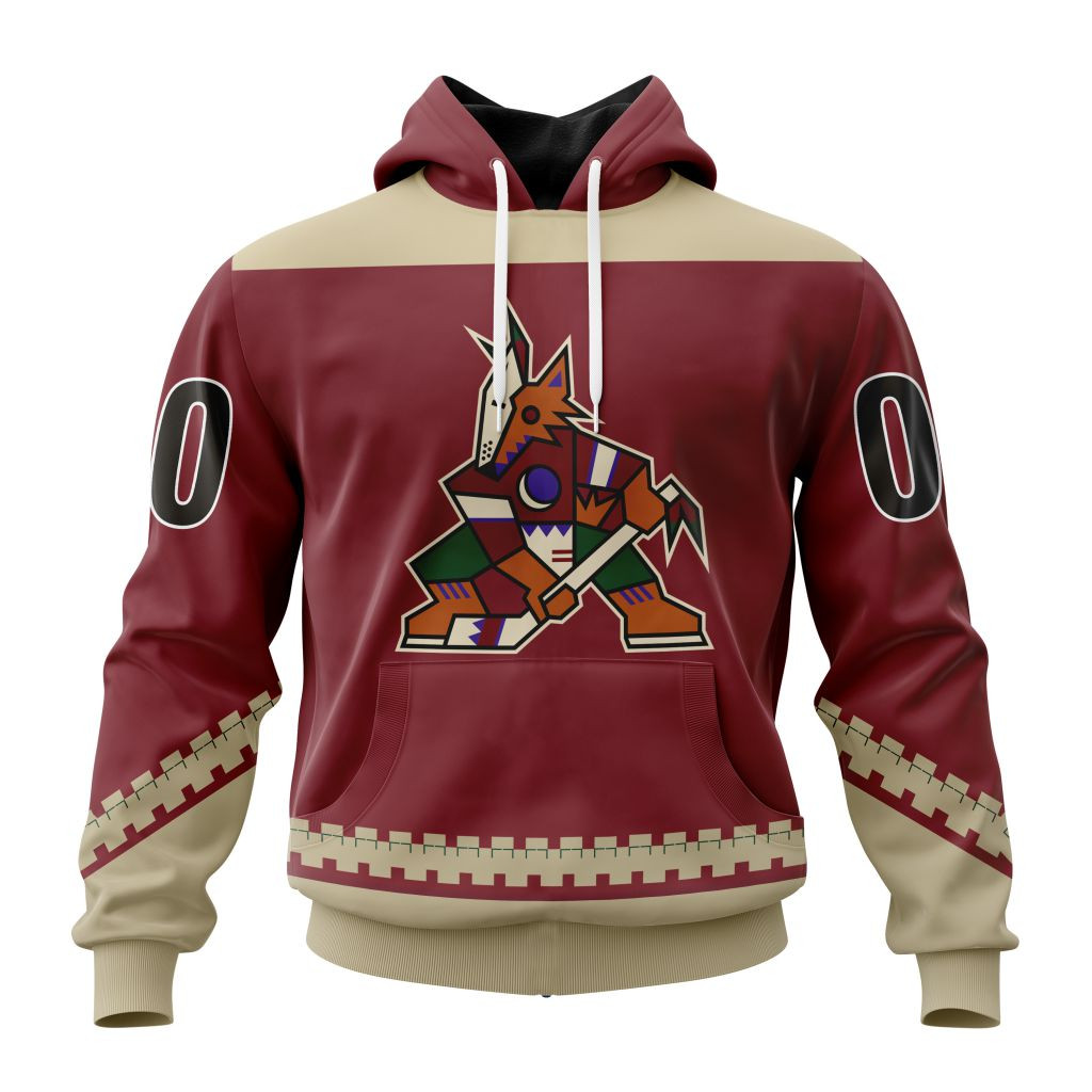 Arizona Coyotes  Specialized Unisex Kits With Retro Concepts Hoodie 