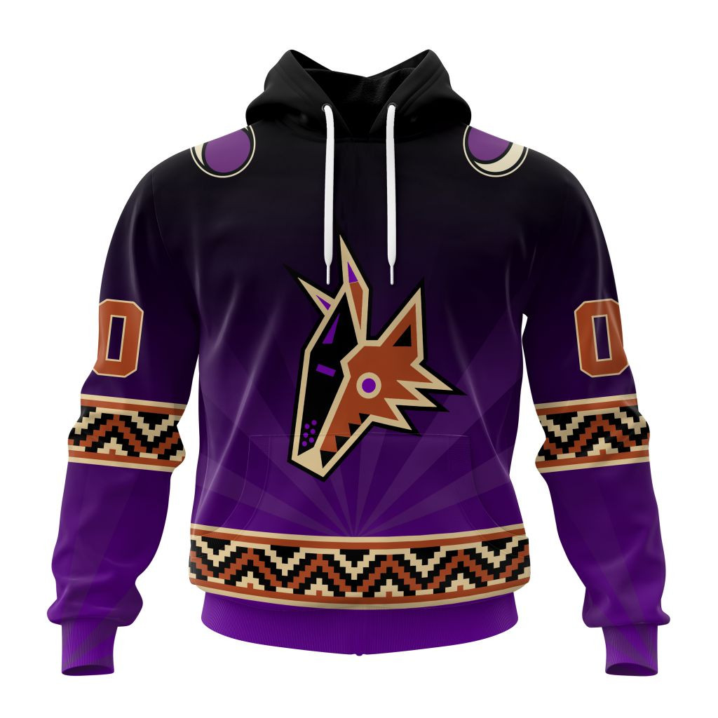 Arizona Coyotes Personalized Alternate Concepts Kits Hoodie 