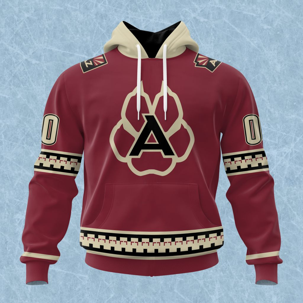 Arizona Coyotes Special Colour Rush Hoodie For Men