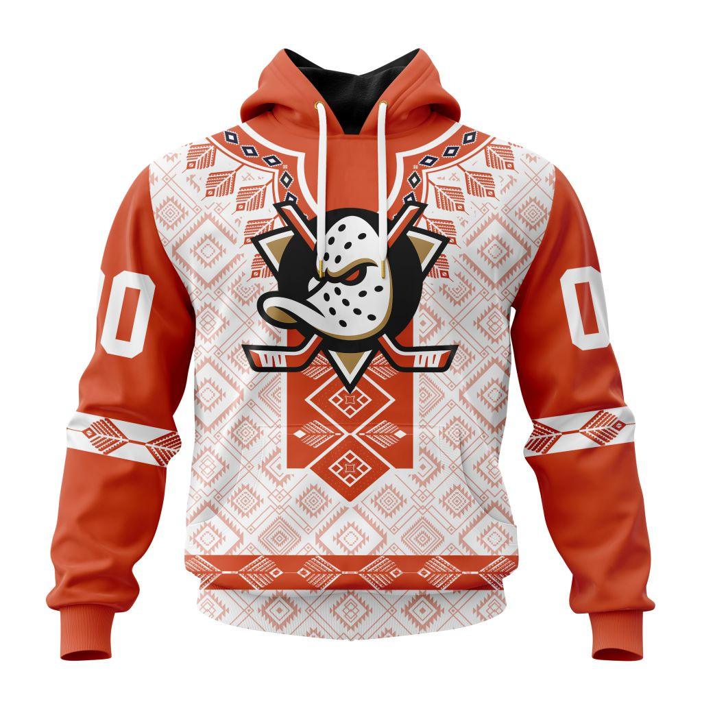 Anaheim Ducks Special Native Heritage Hoodie For Men