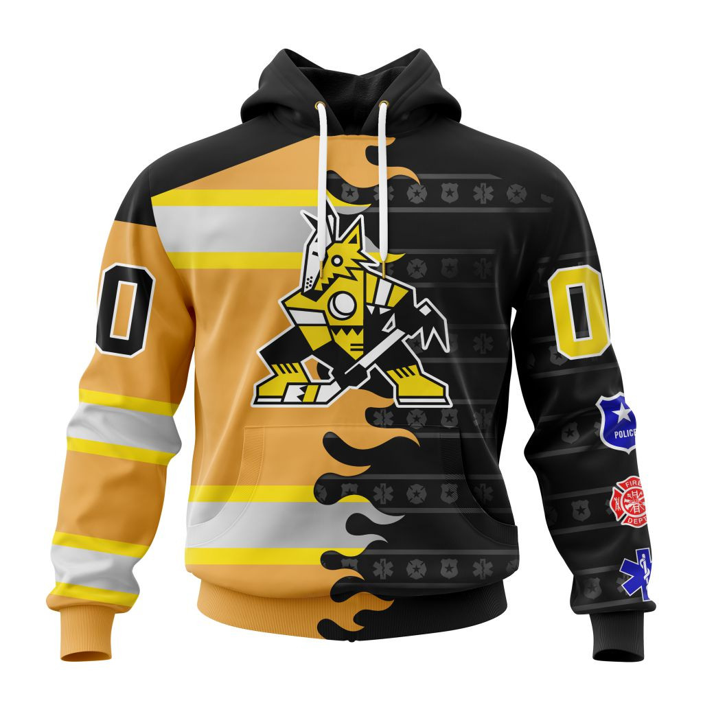 Arizona Coyotes Special First Responders Hoodie For Men