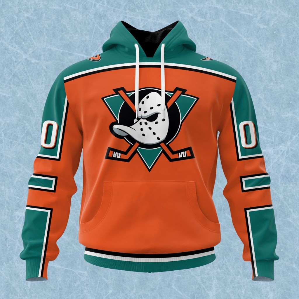 Anaheim Ducks Special Colour Rush Hoodie For Men