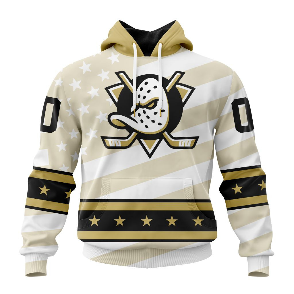 Anaheim Ducks Special Military Appreciation Hoodie For Men