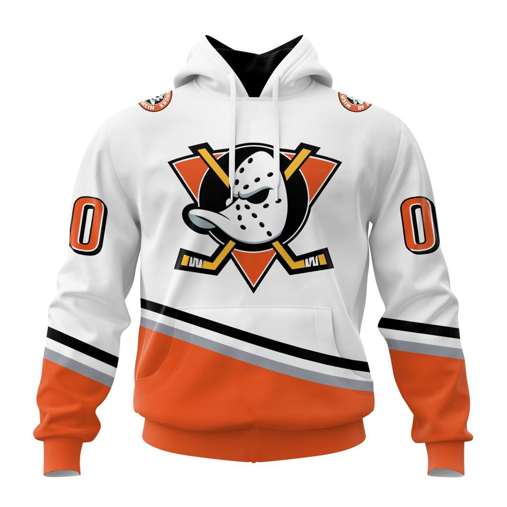 Anaheim Ducks Special Reverse Retro Design Concept Hoodie 
