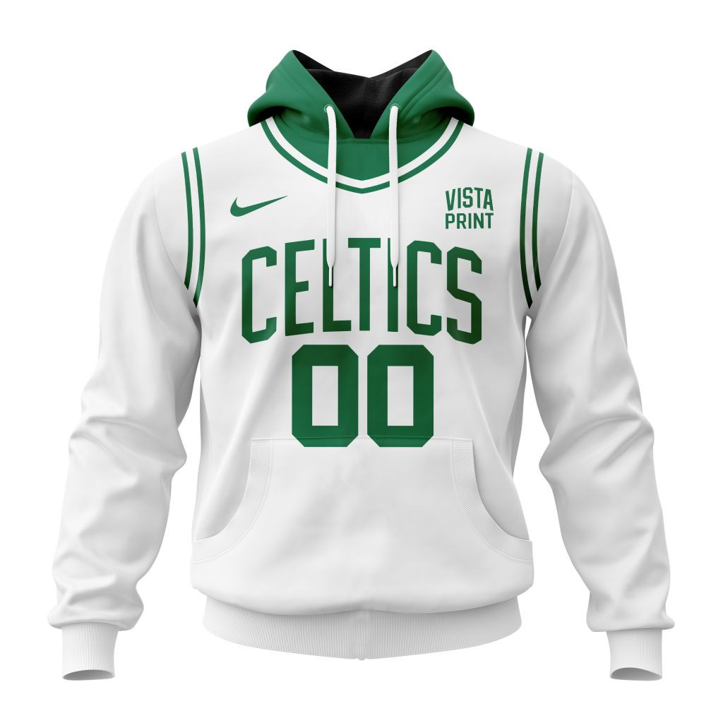 Boston Celtics Personalized 2025 Association Hoodie 