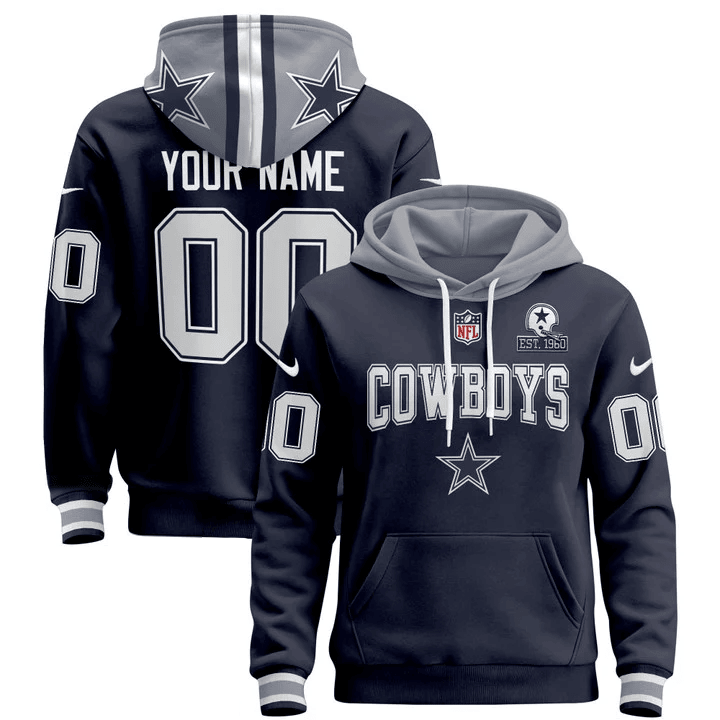 Dallas Cowboys 2025 Custom Pullover Hoodie All Printed