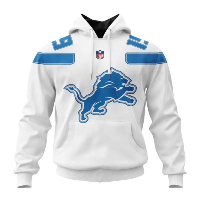 Detroit Lions New Hoodie Personalized Letters Number