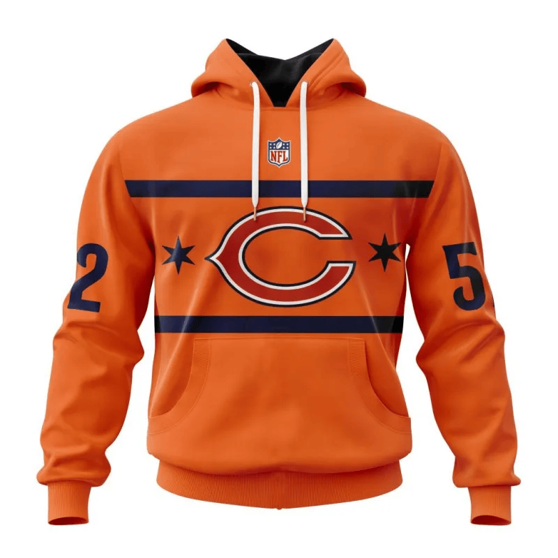 Chicago Bears New Hoodie Personalized Letters Number
