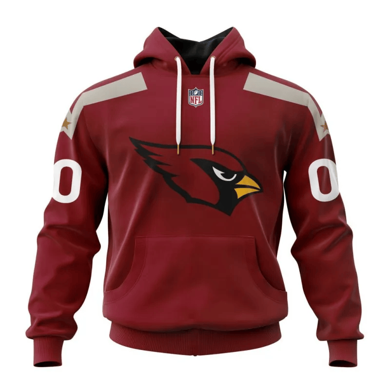 Arizona Cardinals New Hoodie Personalized Letters Number