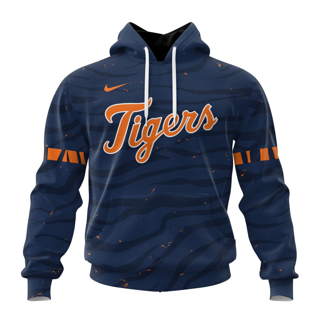 Detroit Tigers Personalized Alternate Design Concept Hoodie 