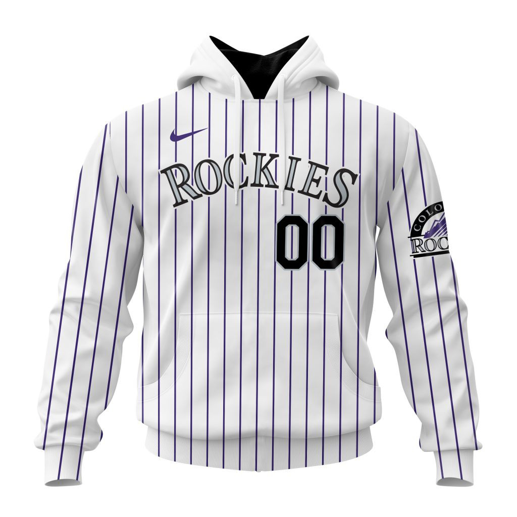 Colorado Rockies Personalized 2025 Home Kits Hoodie 