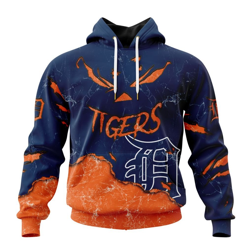 Detroit Tigers Special Jack O? Lantern Halloween Hoodie For Men