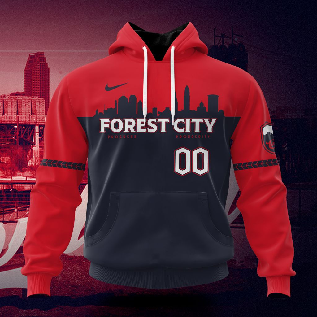 Cleveland Guardians Personalized City Connect Concept Hoodie For Men