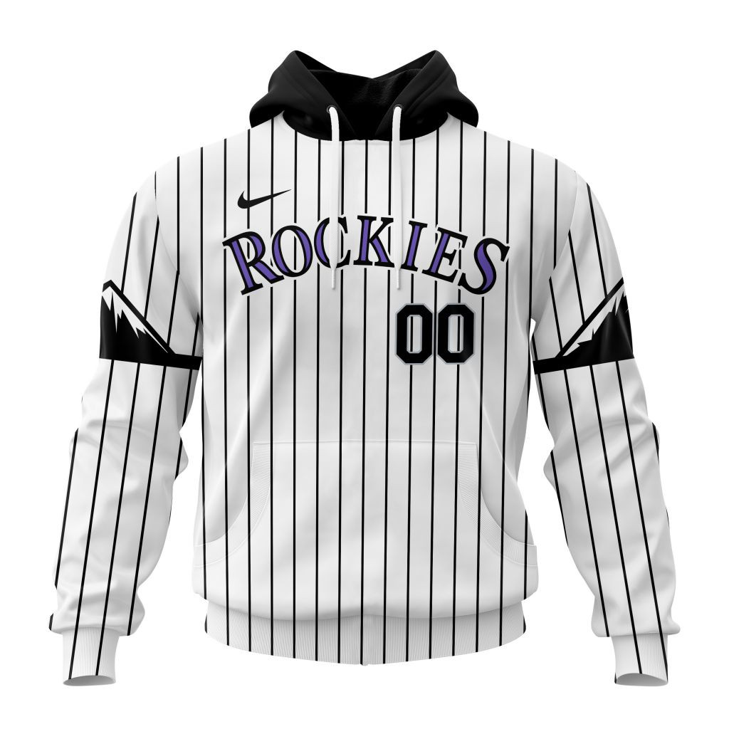 Colorado Rockies Personalized Alternate Design Concept Hoodie 