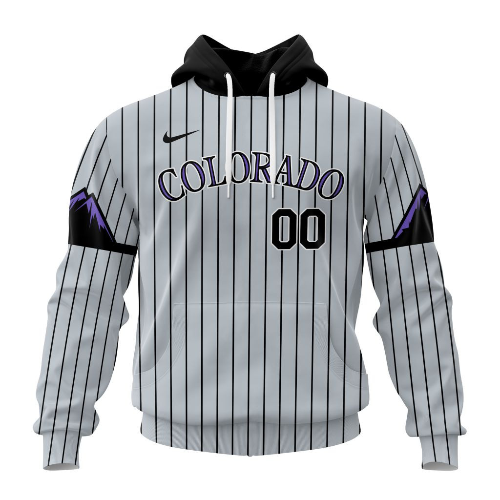 Colorado Rockies Personalized Alternate Design Concept Hoodie 