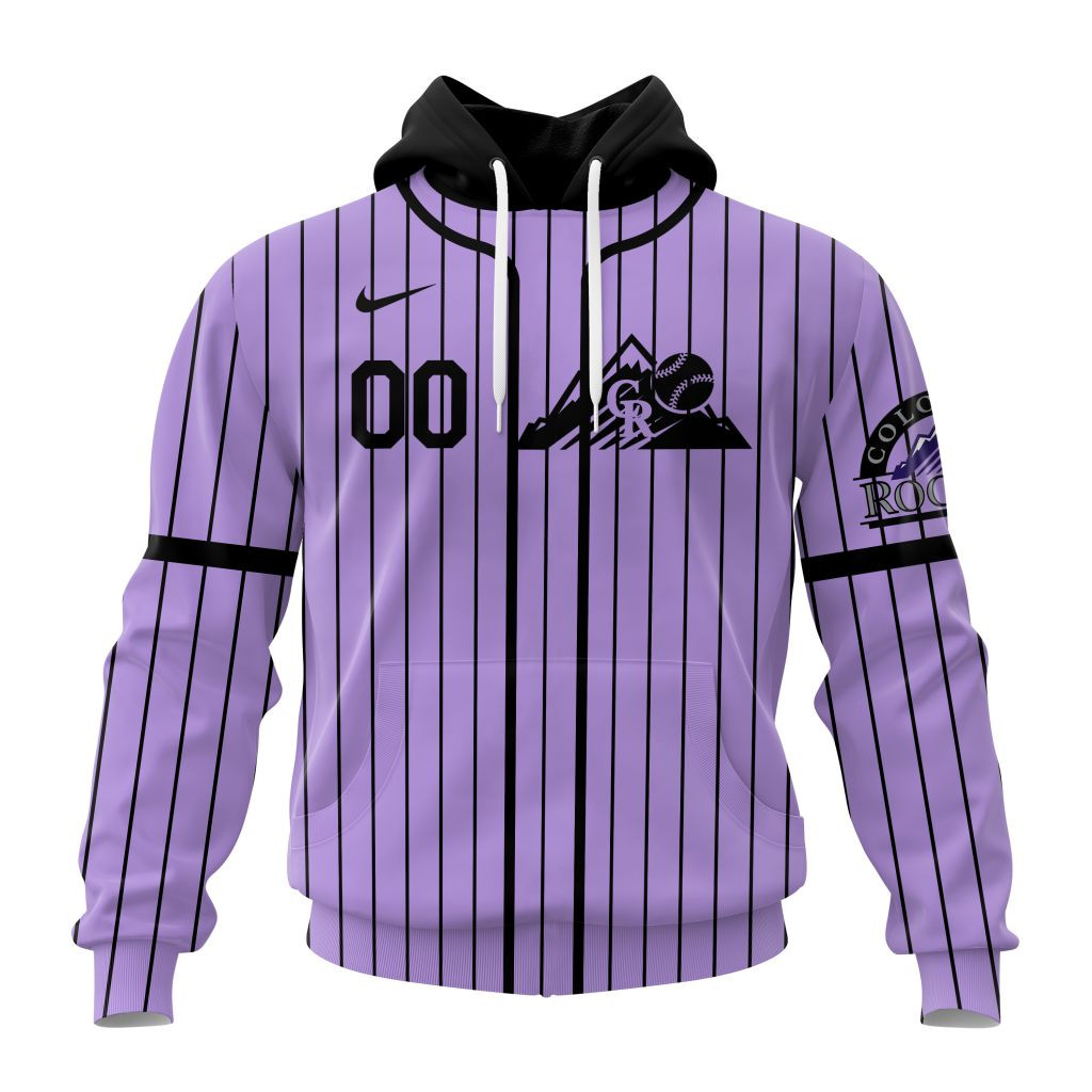 Colorado Rockies Personalized Alternate Design Concept Hoodie 