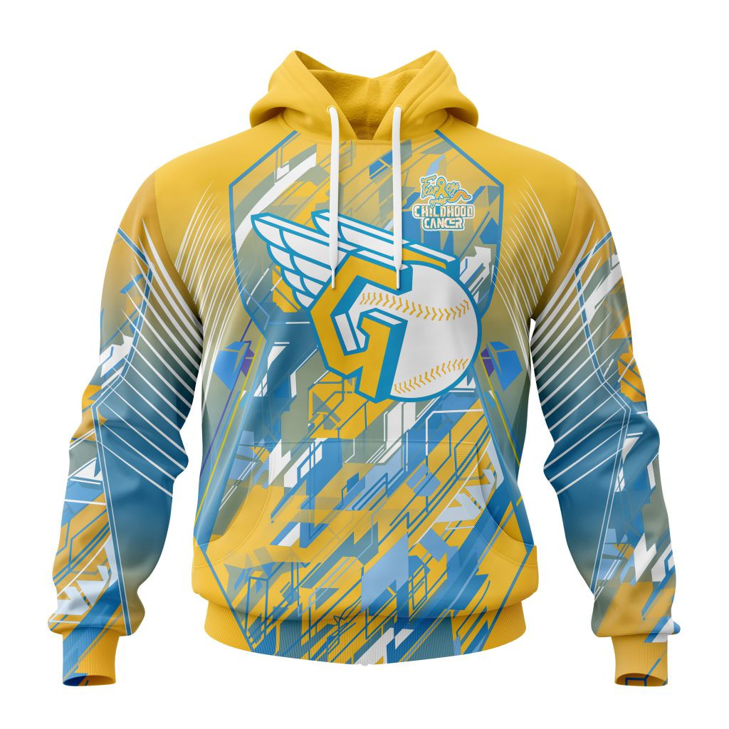 Cleveland Guardians Specialized Design Fearless Against Childhood Cancers Hoodie 