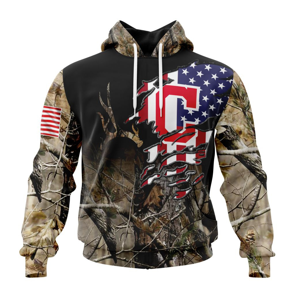 Cleveland Guardians Special Camo Realtree Hunting Hoodie 